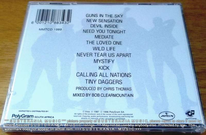 INXS Kick IMPORT [Shelf G Box 11 + main stock room] black Tray
