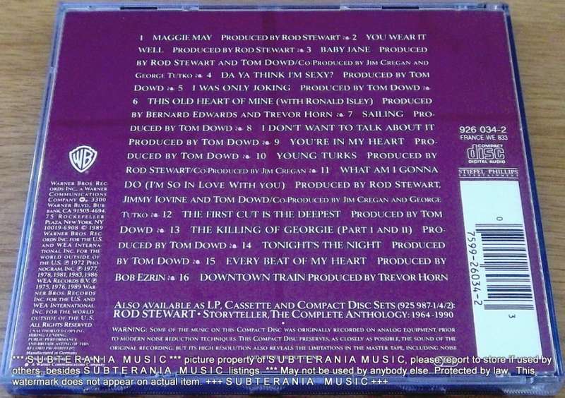 ROD STEWART The Best Of   [Shelf G Box 11]