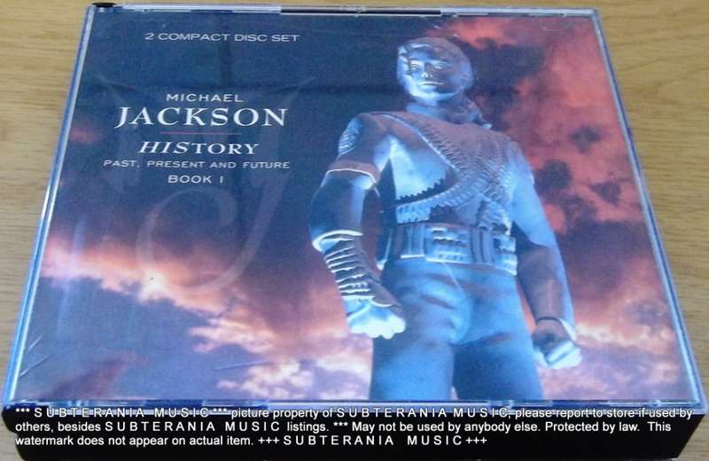 MICHAEL JACKSON History 2 X CD  [Shelf G Box 12]