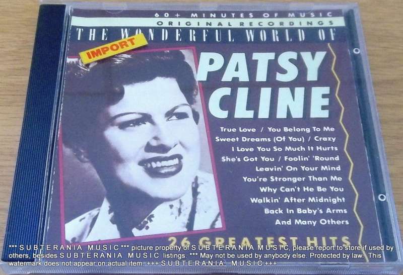PATSY CLINE The Wonderful World of Patsy Cline  [Shelf G Box 13]