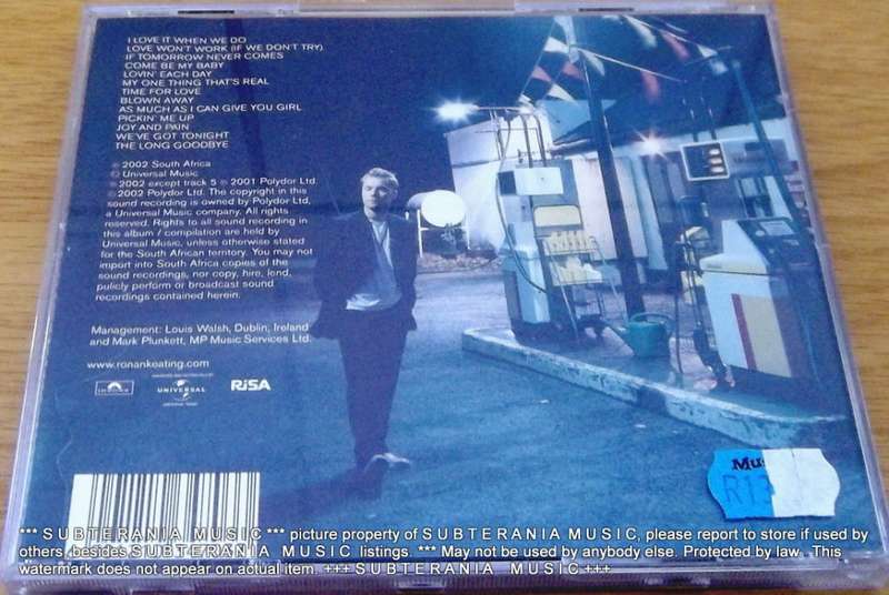 RONAN KEATING  Destination   [Shelf G Box 14]