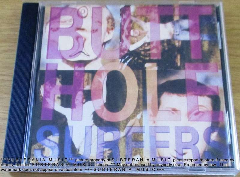 BUTTHOLE SURFERS Pioughd  [Shelf G Box 16] Industrial Rock