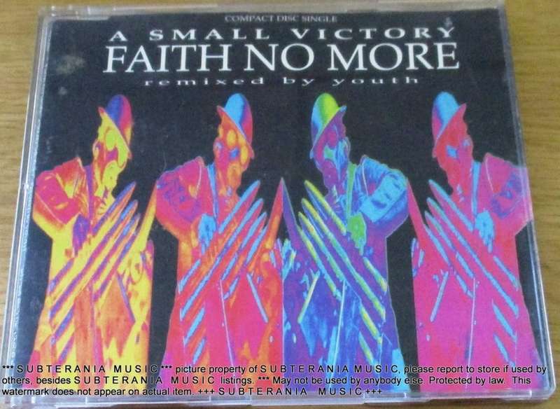 FAITH NO MORE A Small Victory CD Single   [Shelf G Box 17]