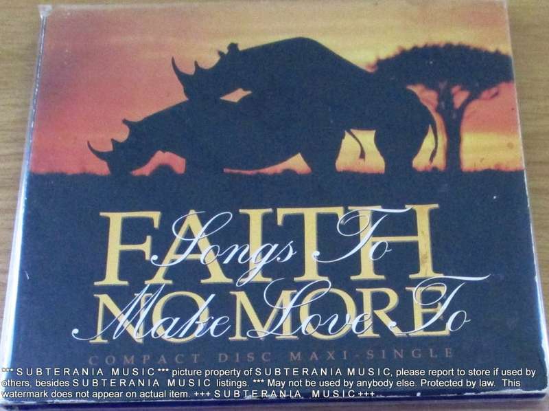 FAITH NO MORE Songs to Make Love To EP   [Shelf G Box 17]