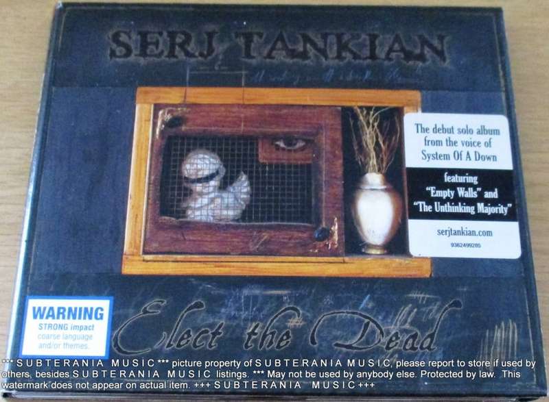 SERJ TANKIAN Elect the Dead Digipak [Shelf G Box 21]