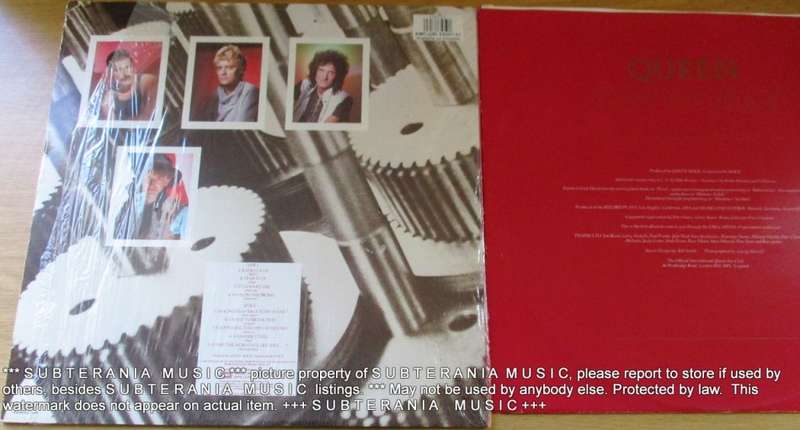 QUEEN The Works Vinyl Record [in office]