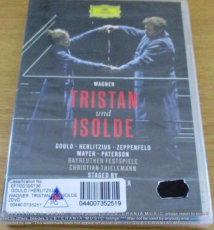 Bayreuth Festival Orchestra, Christian Thielemann - Wagner: Tristan und Isolde, WWV 90 DVD