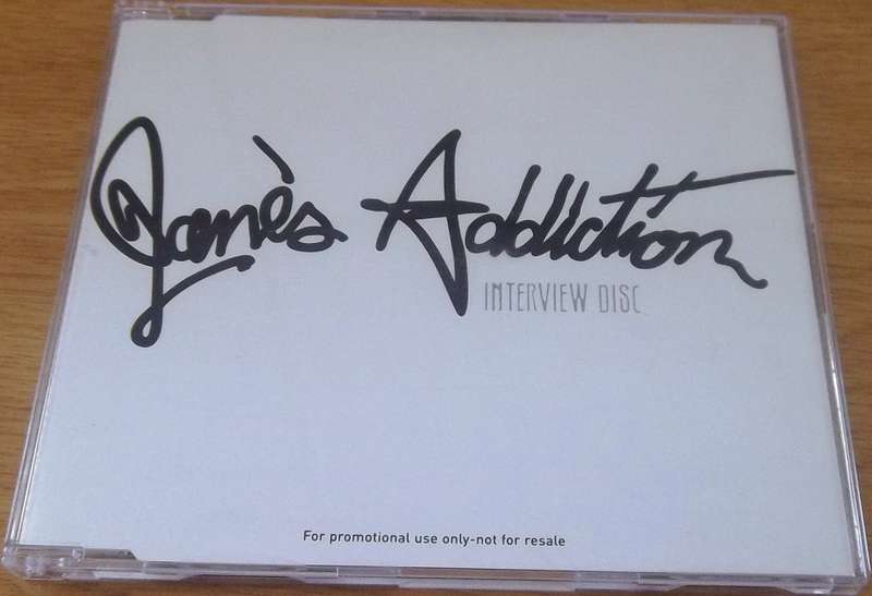 JANE`S ADDICTION Interview Disc [Shelf G Box 3]