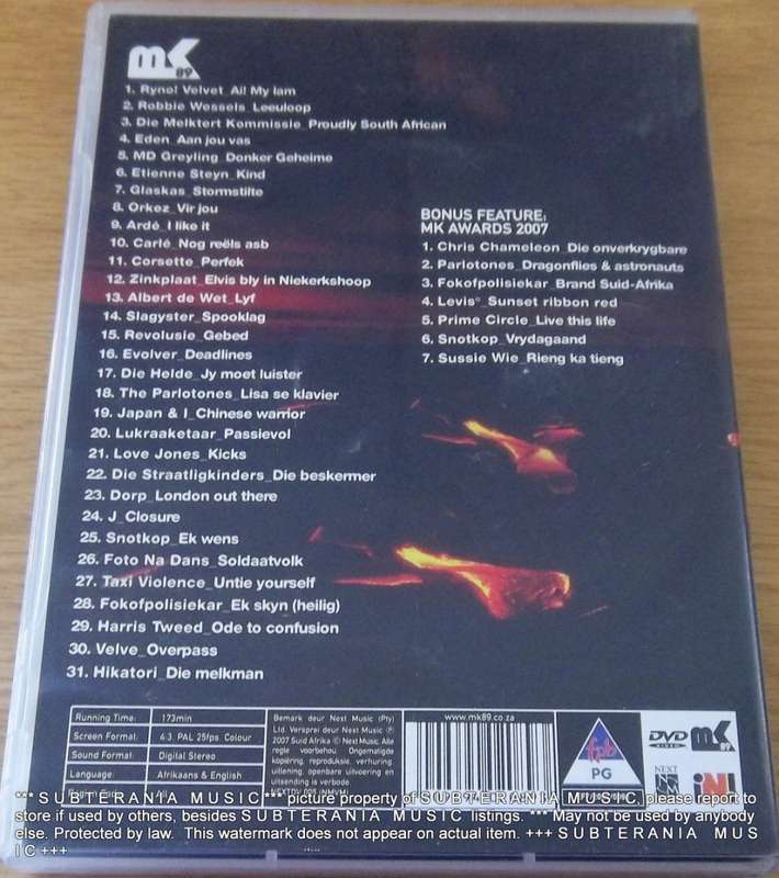 MK 89 DIE TWEEDE DVD