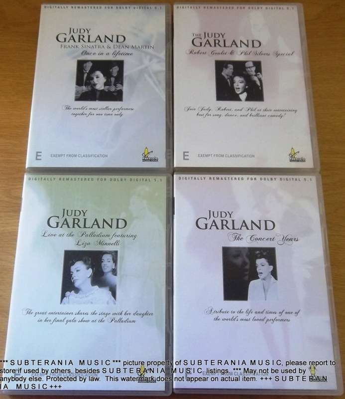 JUDY GARLAND 1 to 4 DVD