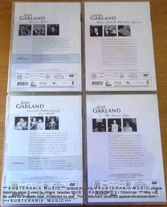 JUDY GARLAND 1 to 4 DVD