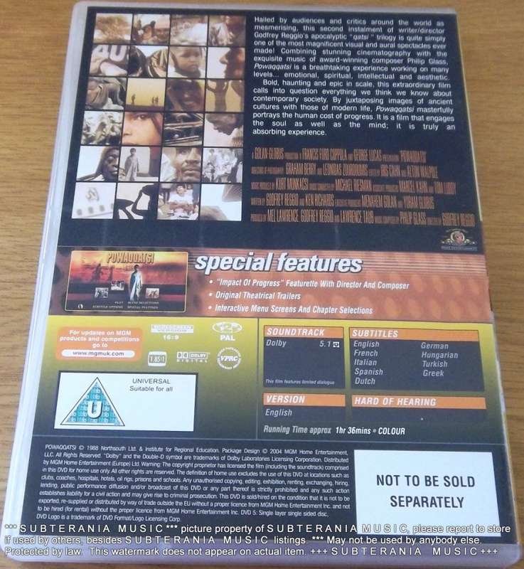 POWAQQATSI DVD  [BBOX 1]