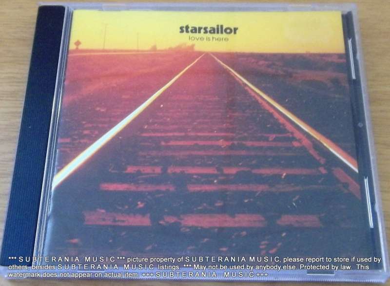 STARSAILOR s Love is Here  [Shelf G Box 22]