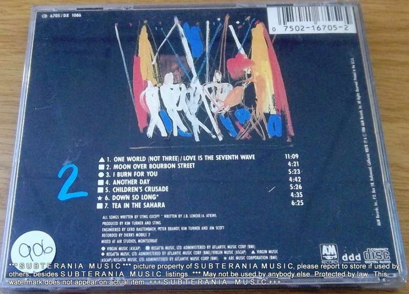 STING Bring n the nIght Disc 2 [Shelf G Box 22]