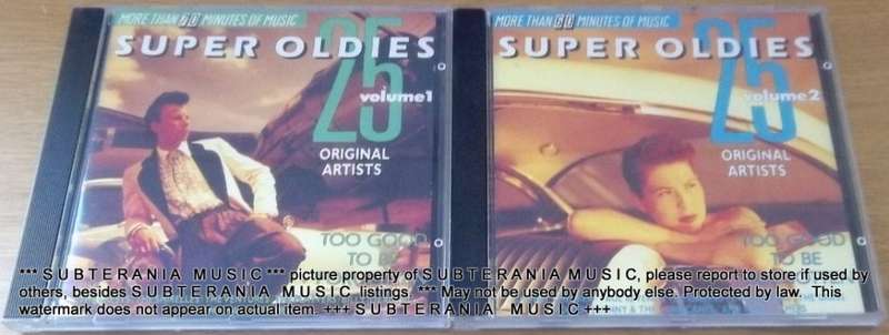 SUPER OLDIES VOLUME 1 + 2 [Shelf G Box 22]