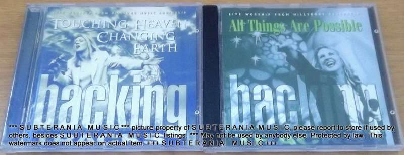 HILLSONG LIVE WORSHIP Anything is Possible Backing Tracks X 2 CDs [Shelf G Box 22]