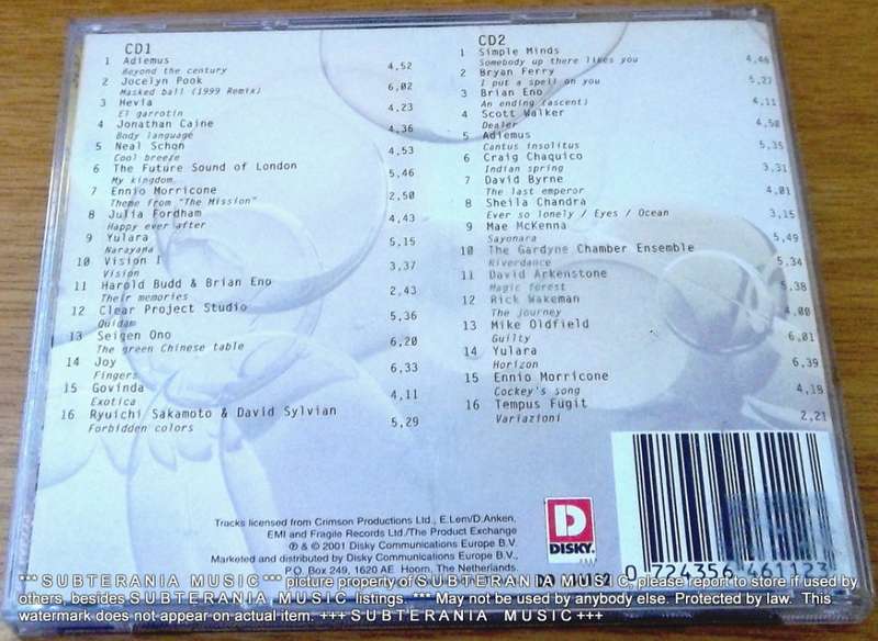 VARIOUS Chillout Moods Magic Forest Double CD