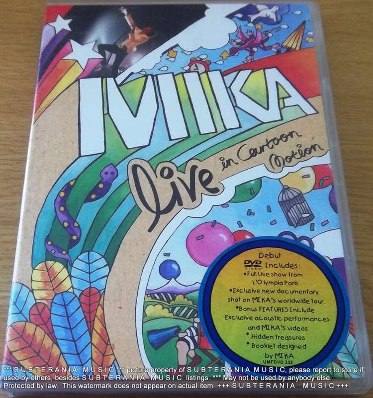 MIKA Live in Cartoon Motion DVD
