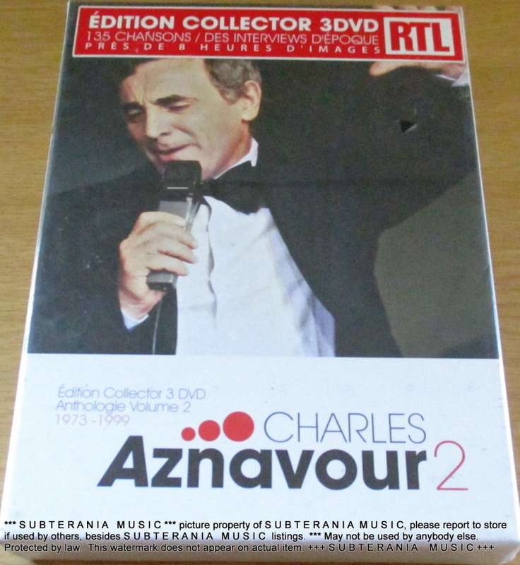 CHARLES AZNAVOUR Anthologie 2: 1973 - 1999 DVD
