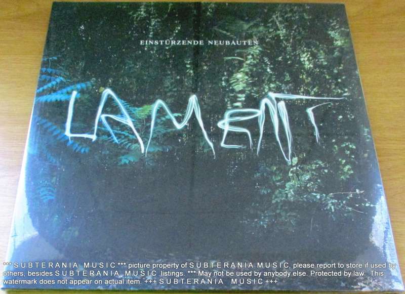 EINSTURZENDE NEUBAUTEN Lament 2 × Vinyl, LP, Album