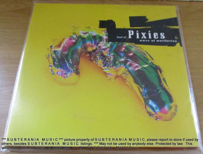 PIXIES Best Of Pixies (Wave Of Mutilation) 2 x LP Orange Vinyl
