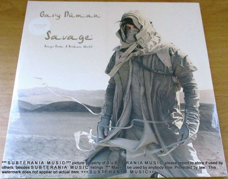 GARY NUMAN Savage: Songs From A Broken World 2 X VINYL LP
