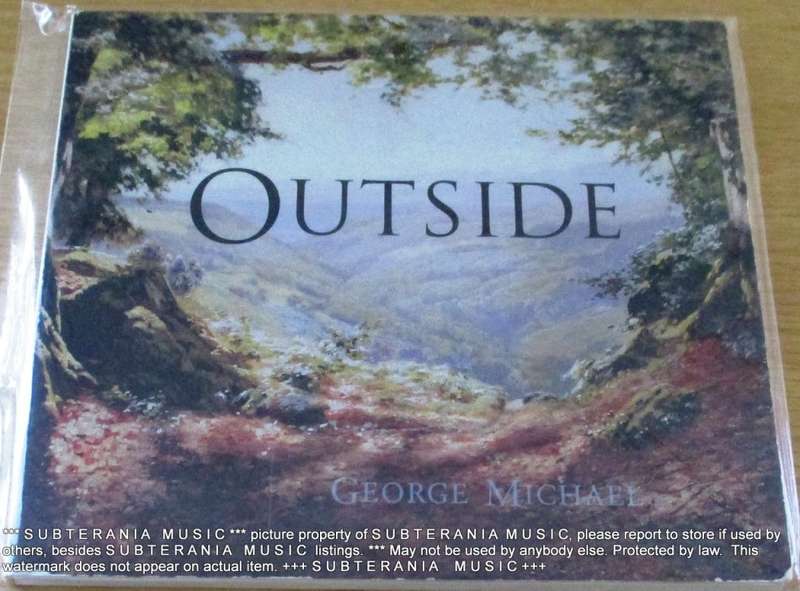 GEORGE MICHAEL Outside Digipak UK CD single