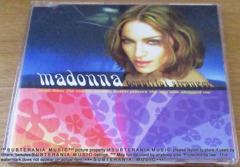 MADONNA  Beautiful Stranger IMPORT CD single