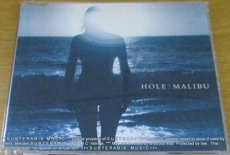 HOLE Courtney Love Malibu CD Single  [Shelf G Box 23]