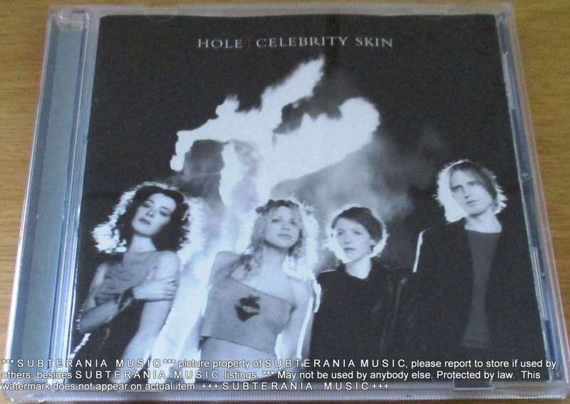 HOLE Courtney Love Celebrity Skin IMPORT CD  [Shelf G Box 23]