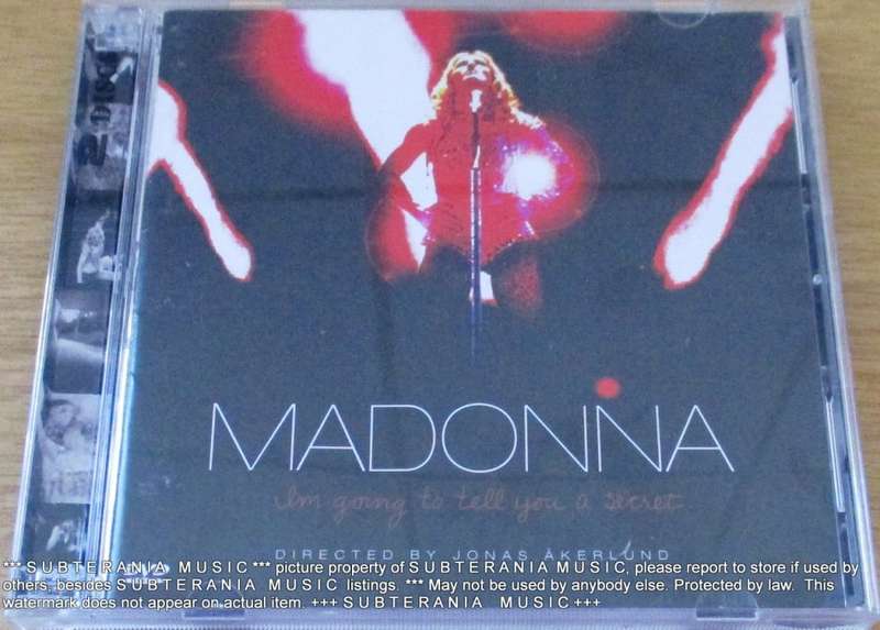 MADONNA I Want to Tell You a Secret CD+DVD South African Pressing