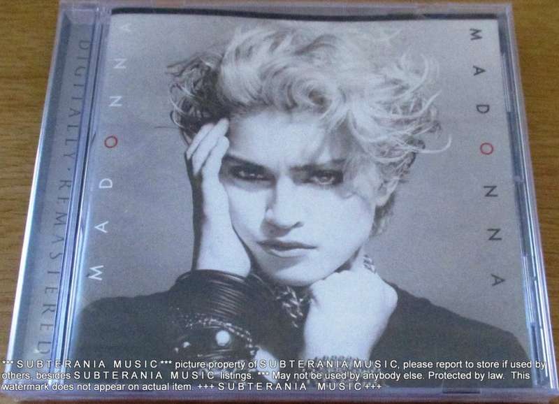 MADONNA Madonna + bonus tracks South African CD Pressing Remastered WBCD 1996