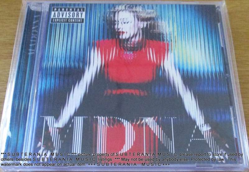 MADONNA MDNA Standard 1 Disc version CD South African Pressing