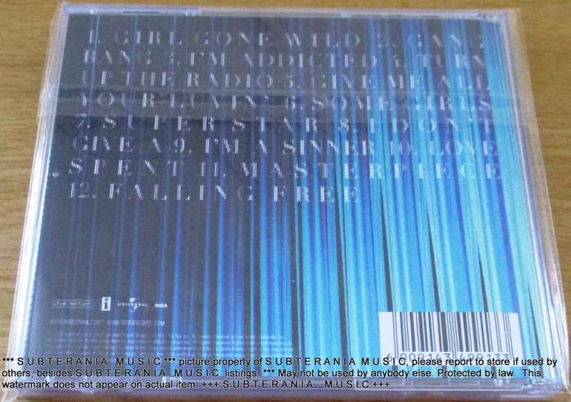 MADONNA MDNA Standard 1 Disc version CD South African Pressing