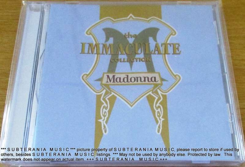 MADONNA The Immaculate Collection CD South African Pressing