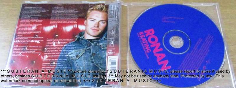 RONAN KEATING Life is a Rollercoaster South African CD Single