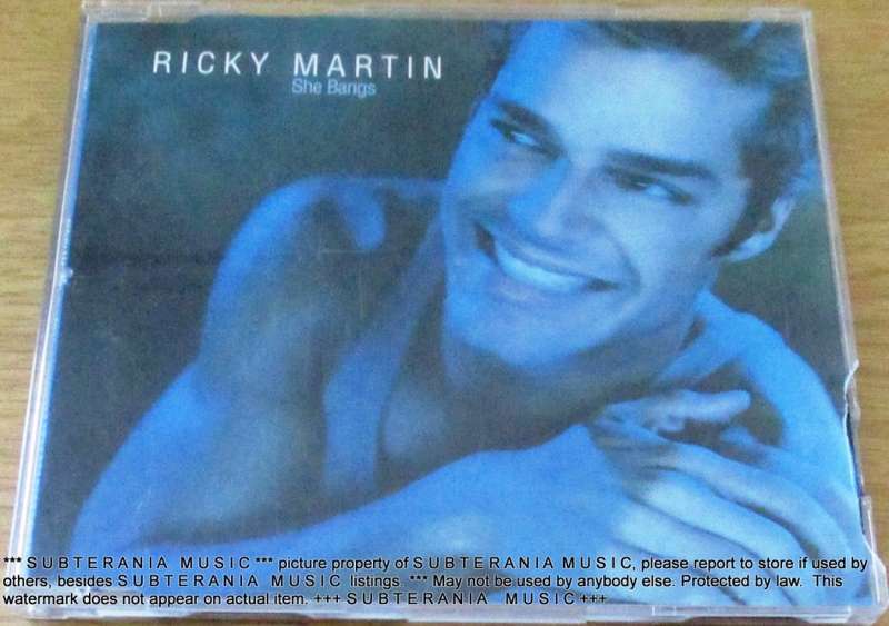 RICKY MARTIN  She Bangs South African CD Single