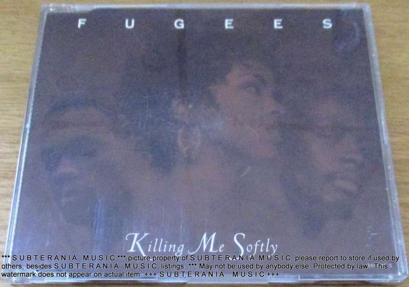 FUGEES KIlling Me Softly IMPORT CD Single  golden brown cover