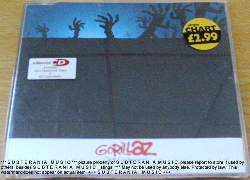 GORILLAZ  Clint Eastwood IMPORT CD Single