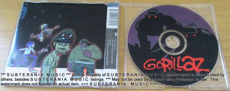 GORILLAZ  Clint Eastwood IMPORT CD Single