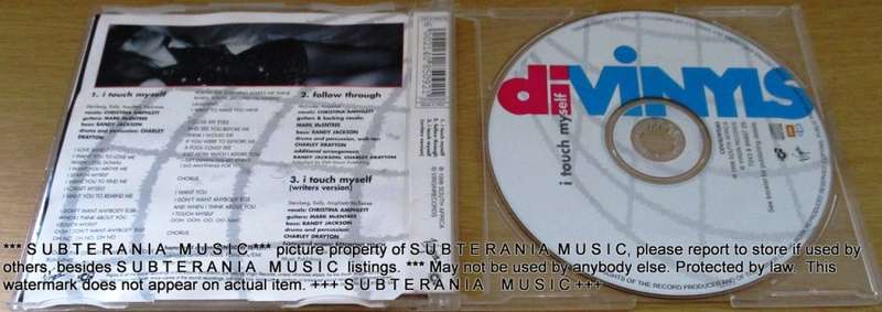 DIVINYLS Touch Myself CD Single [Shelf G Box 23]