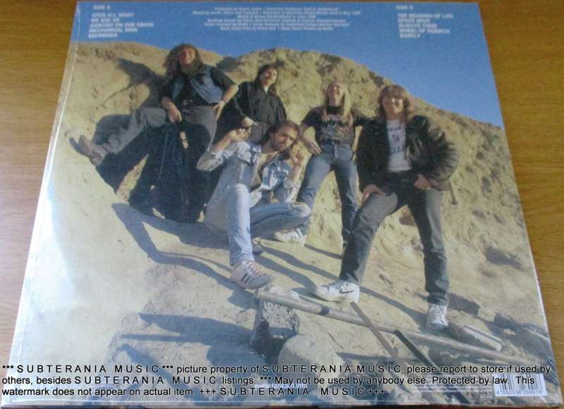 TANKARD The Meaning Of Life Swirl Vinyl LP Record Sealed