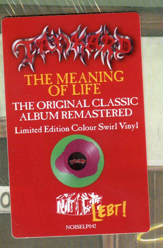 TANKARD The Meaning Of Life Swirl Vinyl LP Record Sealed