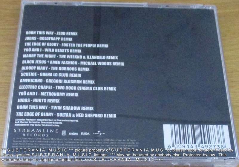 LADY GAGA  Born this Way The Remixes