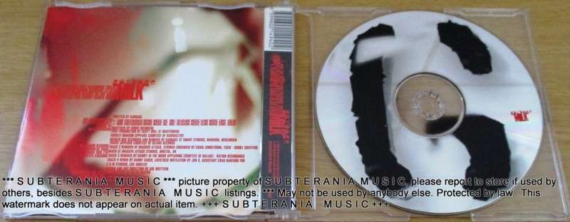 GARBAGE Featuring Tricky   Milk (The Wicked Mix)k UK Maxi Single CD 2 Red Font
