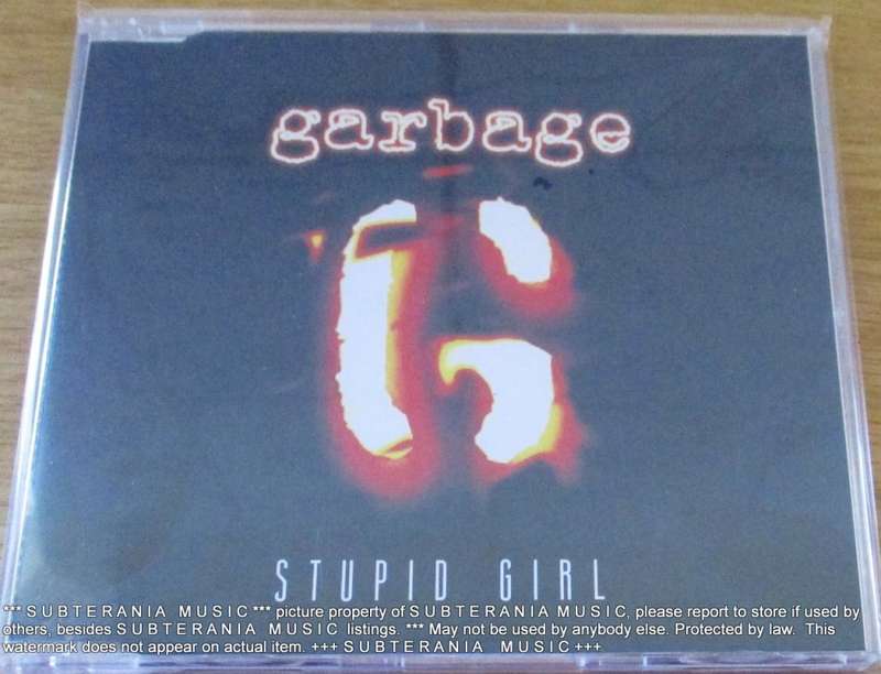 GARBAGE Stupid Girl European Maxi CD Single