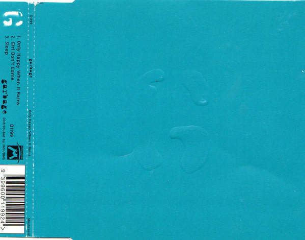 GARBAGE Only Happy When It Rains UK Maxi CD Single