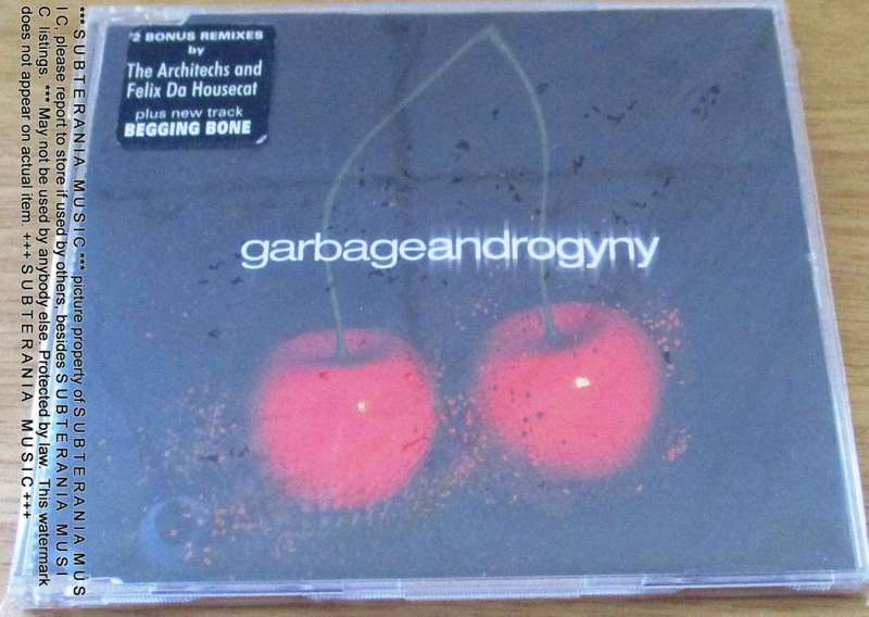 GARBAGE Androgyny Australian Maxi CD Single