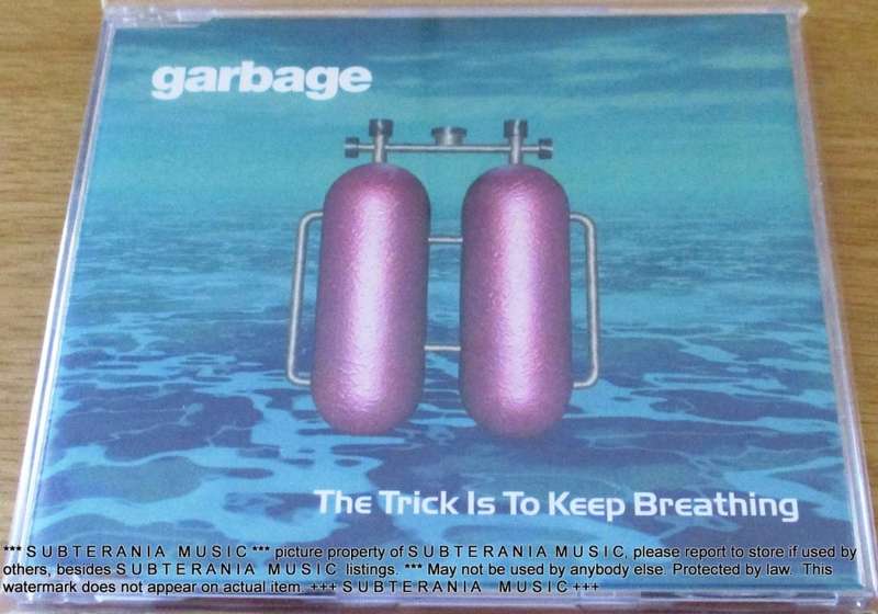 GARBAGE The Trick Is To Keep Breathing European Maxi CD