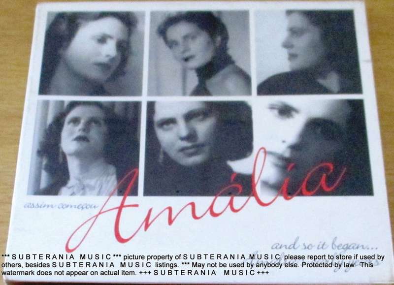 Amalia Rodrigues  And So It Began Amalia`s Early Years (CD) CD